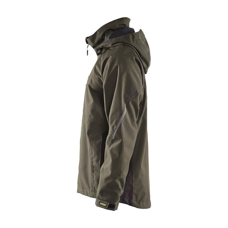 Blaklader Lightweight Lined Functional Jacket 4890 #colour_dark-olive-green-black