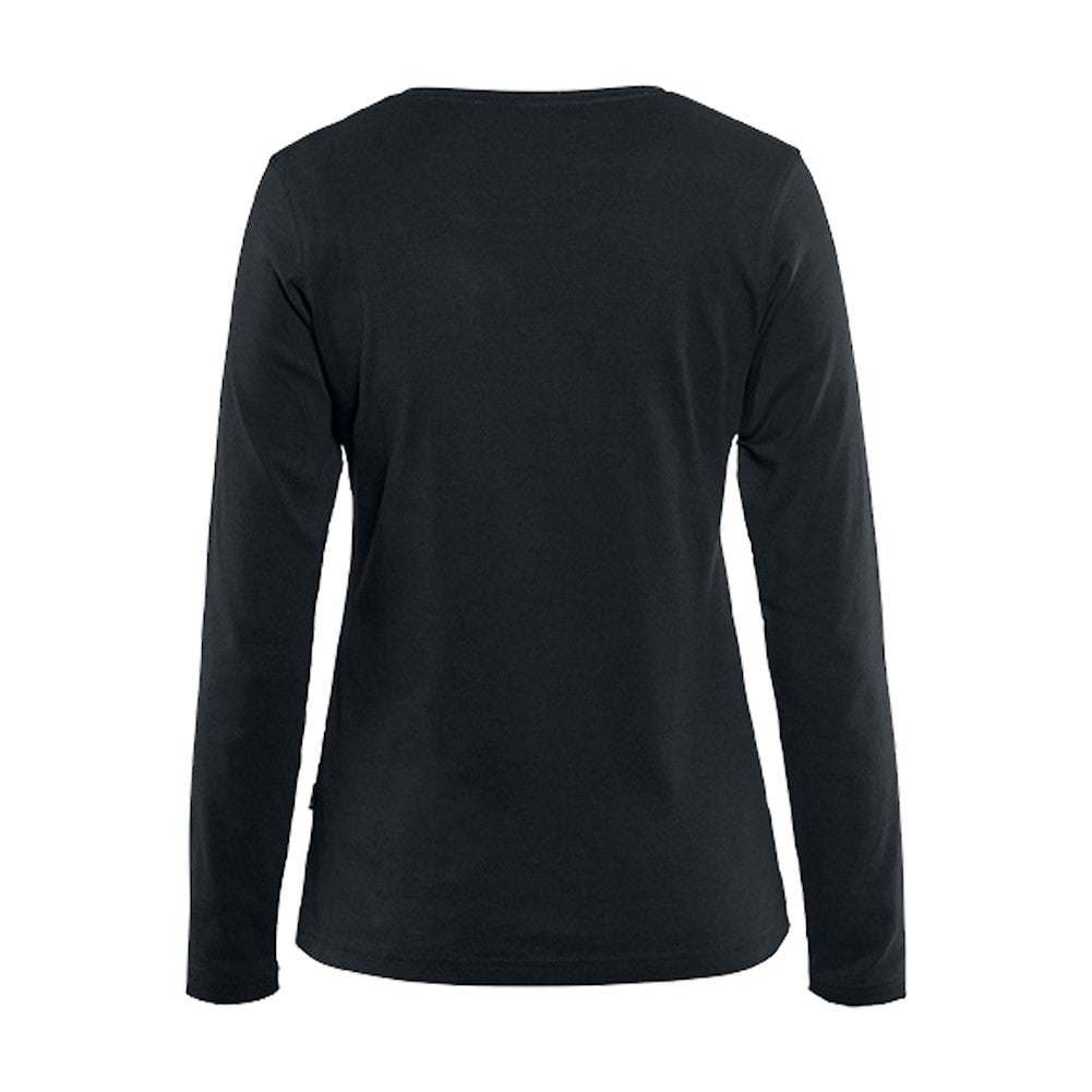 Blaklader Women's Long Sleeved T-Shirt 3301 #colour_dark-navy-blue