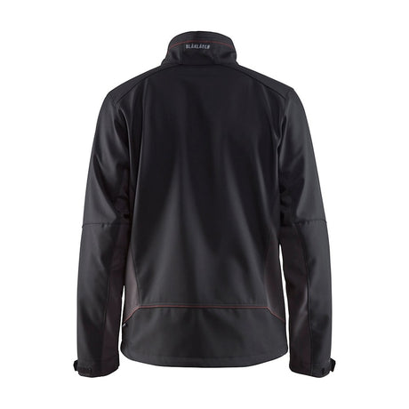 Blaklader Softshell Jacket 4950 #colour_black-red