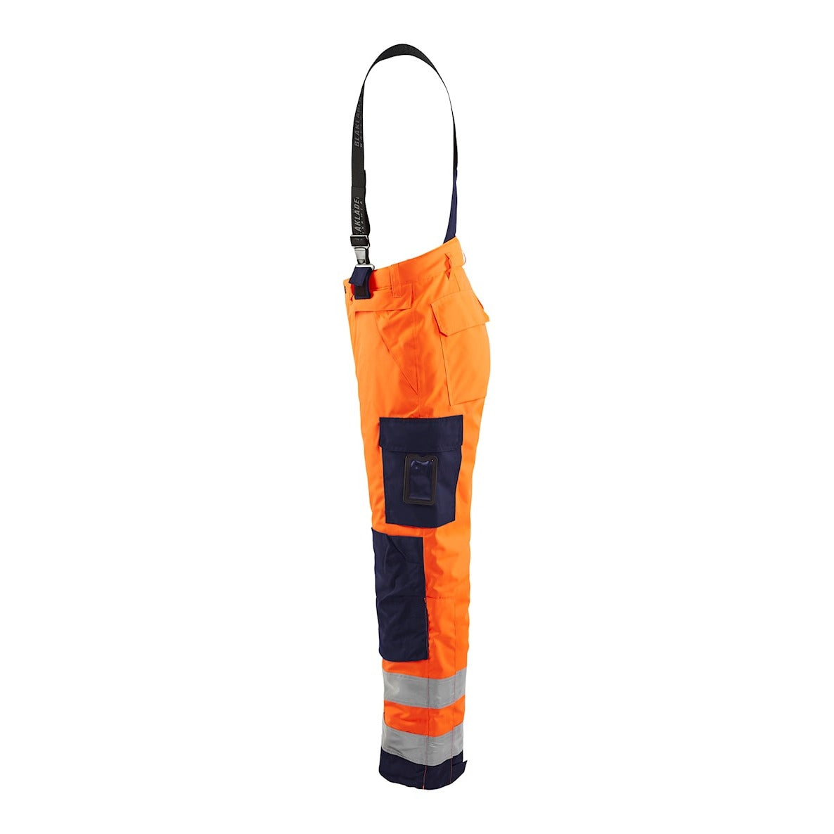 Blaklader Hi-Vis Winter Trousers 1885 - Hi-Vis Orange/Navy Blue