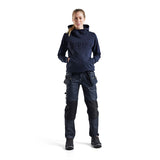Blaklader Women's Hoodie 3D 3560 #colour_dark-navy-blue