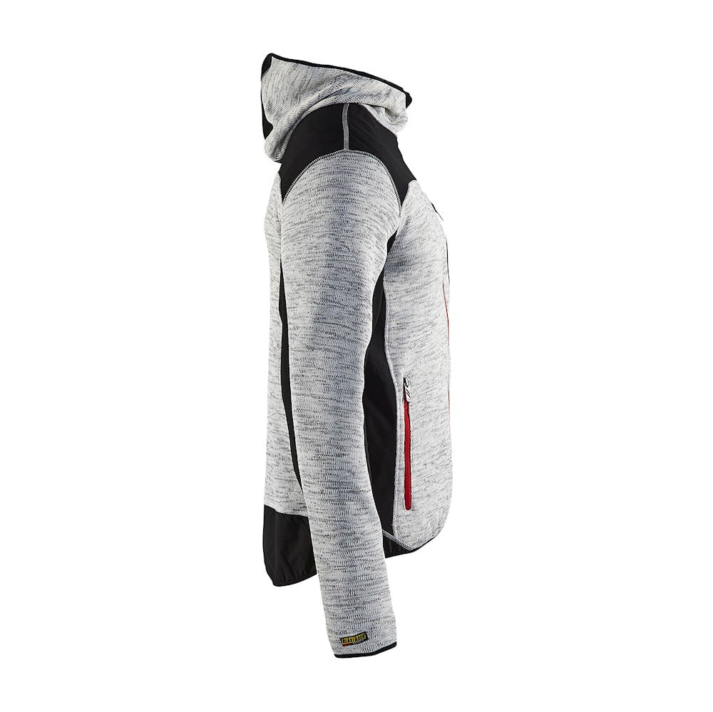 Blaklader Knitted Jacket 4930 #colour_grey-melange-black