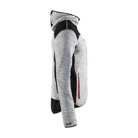 Blaklader Knitted Jacket 4930 #colour_grey-melange-black
