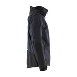 Blaklader Softshell Jacket 4749 #colour_dark-navy-yellow