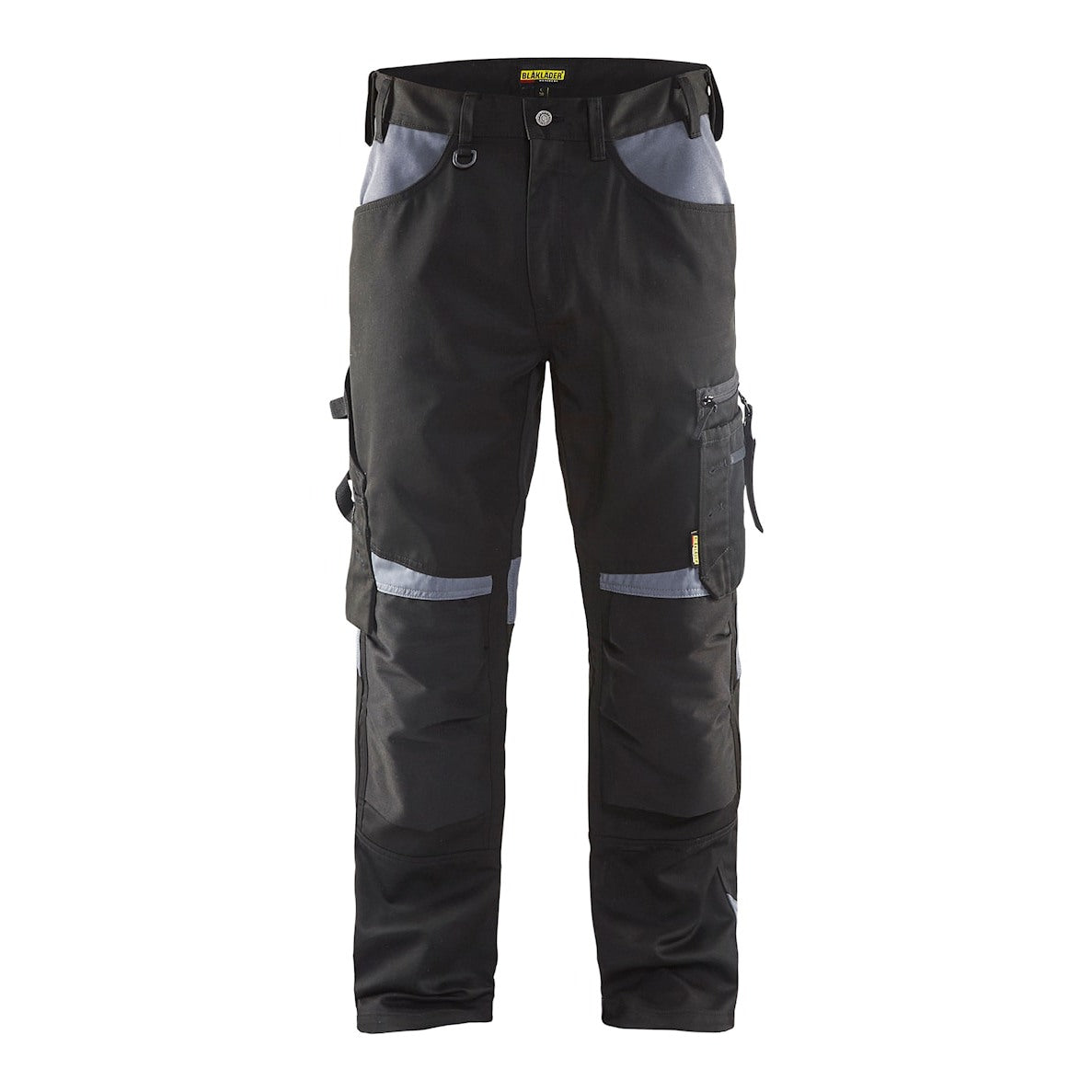 Blaklader Trousers without Nail Pockets 1556 #colour_black-grey