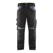 Blaklader Trousers without Nail Pockets 1556 #colour_black-grey