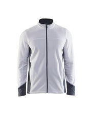 Blaklader Super Lightweight Fleece Jacket 4895 #colour_white-grey
