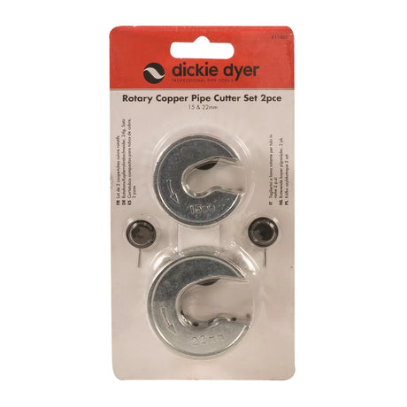 Dickie Dyer Rotary Copper Pipe Cutter Set 4Pce
