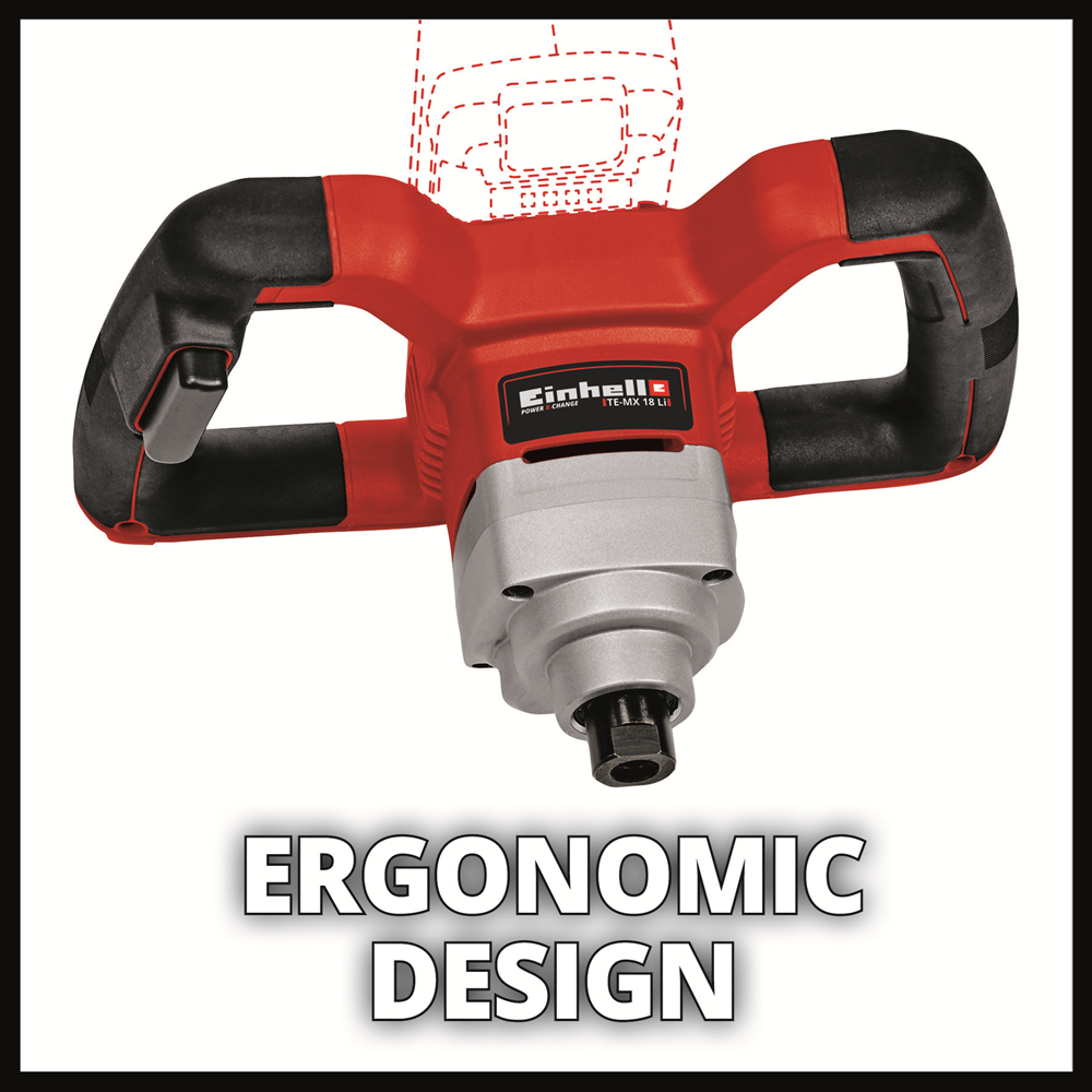 Einhell Power X-Change 18V Paint/Mortar Mixer - Body Only