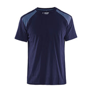 Blaklader T-shirt Navy blue/Grey