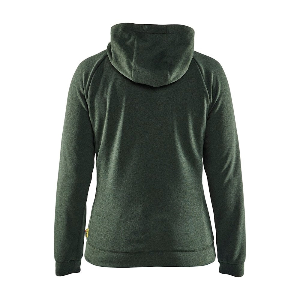 Blaklader Women's Hybrid Sweater 3464 #colour_autumn-green-black