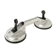 Silverline Suction Pad Aluminium - 100kg Double