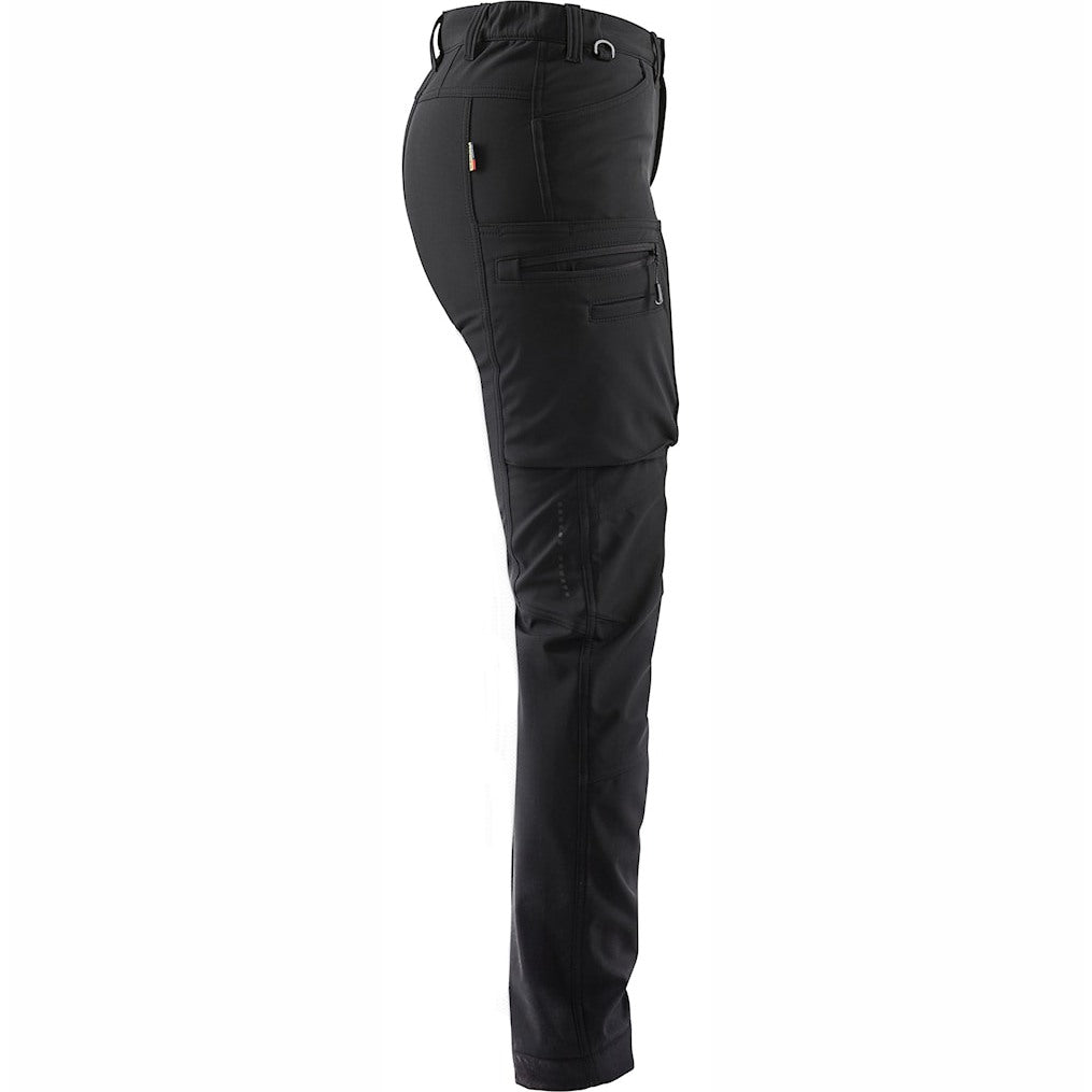 Blaklader Women's Softshell Winter Service Trousers 7177 #colour_black