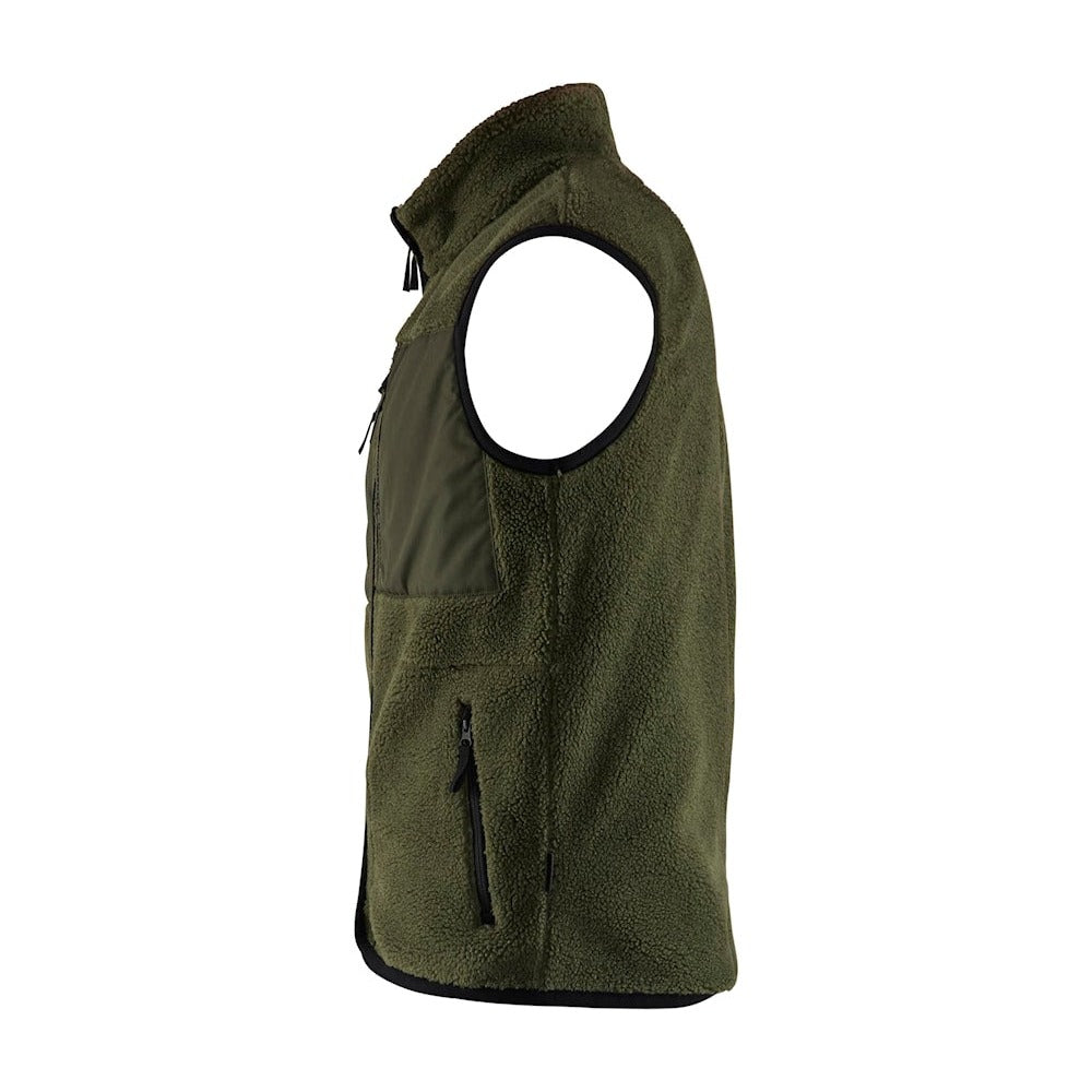 Blaklader Pile Vest 3820 #colour_autumn-green
