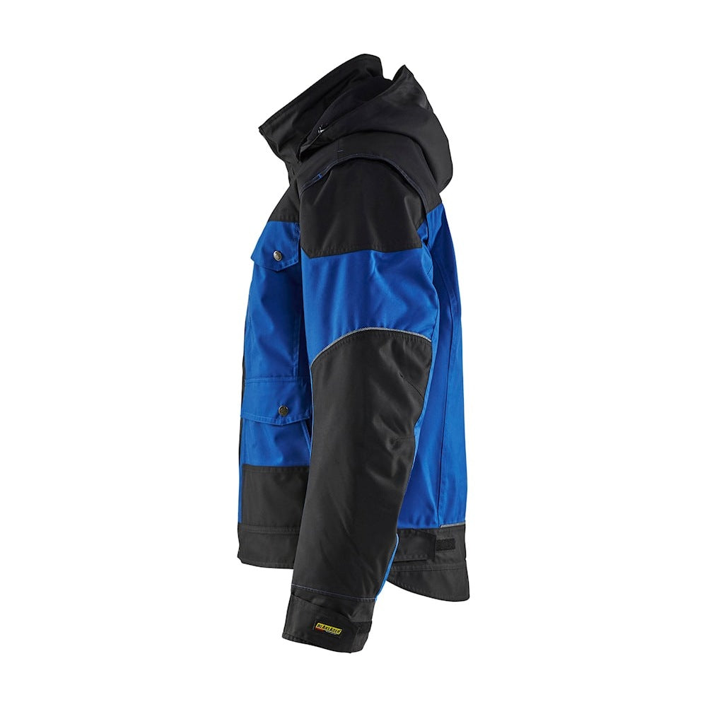 Blaklader Winter Jacket 4886 #colour_cornflower-blue-black