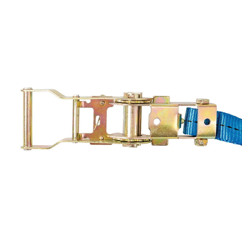 Silverline Ratchet Tie Down Strap J-Hook 4m x 30mm