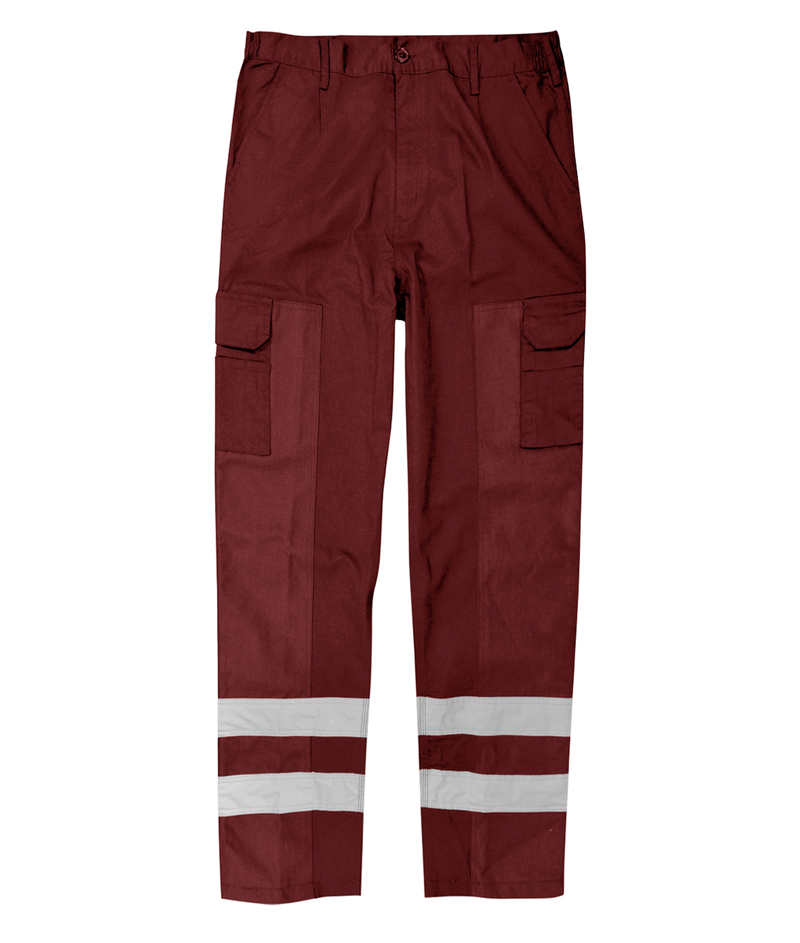 Orbit International Guardian: Combat Trousers In Polycotton- Maroon