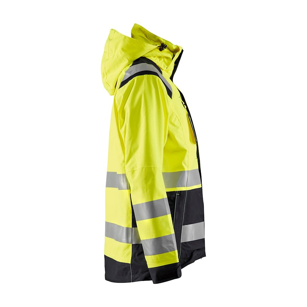 Blaklader Women's Hi-Vis Shell Jacket 4904 #colour_hi-vis-yellow-black