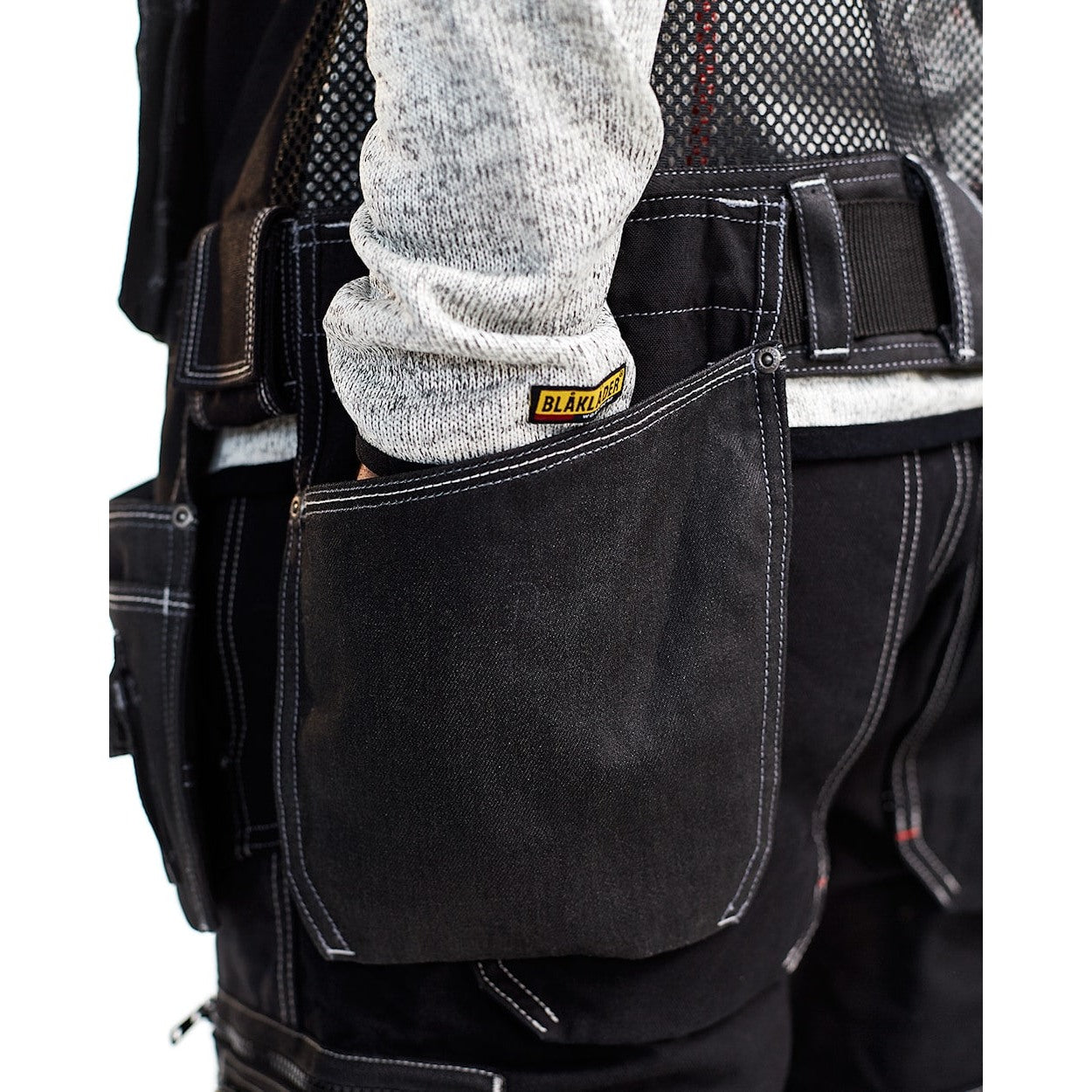 Blaklader X1900 Waistcoat 3119 #colour_black