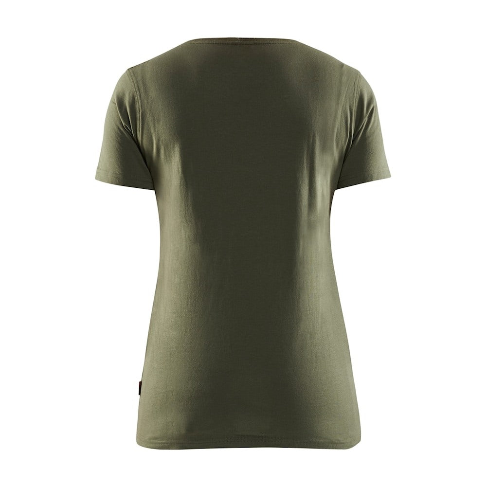 Blaklader Women's T-Shirt 3D 3431 #colour_autumn-green