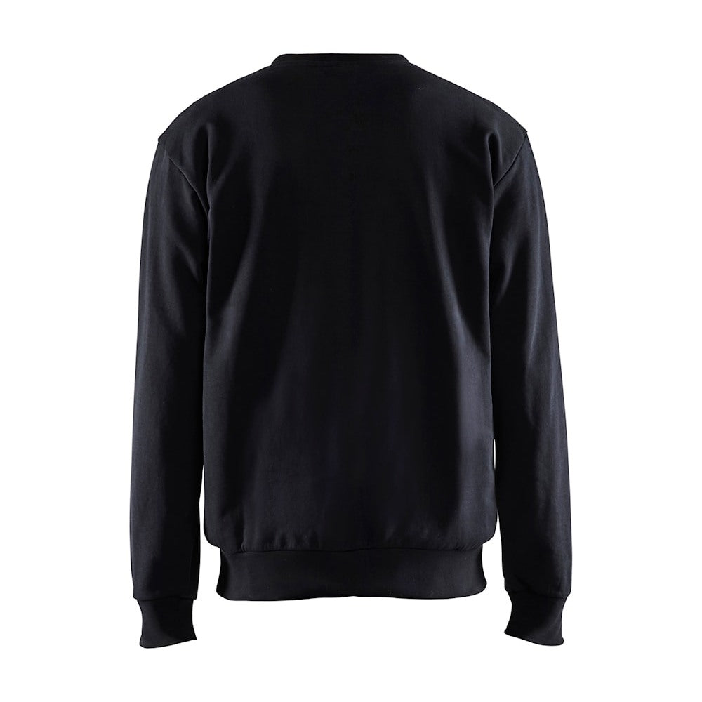 Blaklader Sweatshirt 3580 #colour_black-hi-vis-yellow