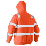 Bisley Taped Hi-Vis Wet Weather Bomber Jacket