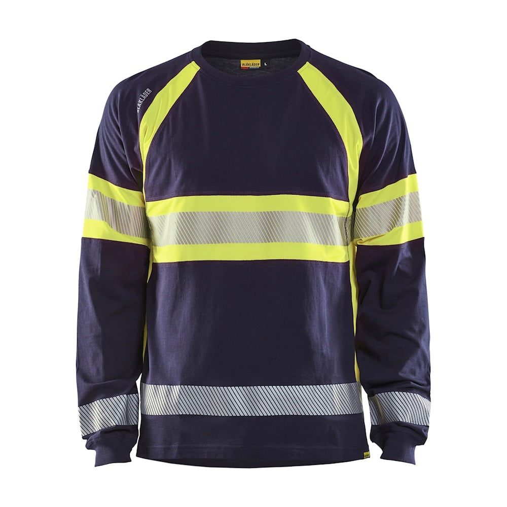 Blaklader Hi-Vis Long Sleeved T-Shirt 3510