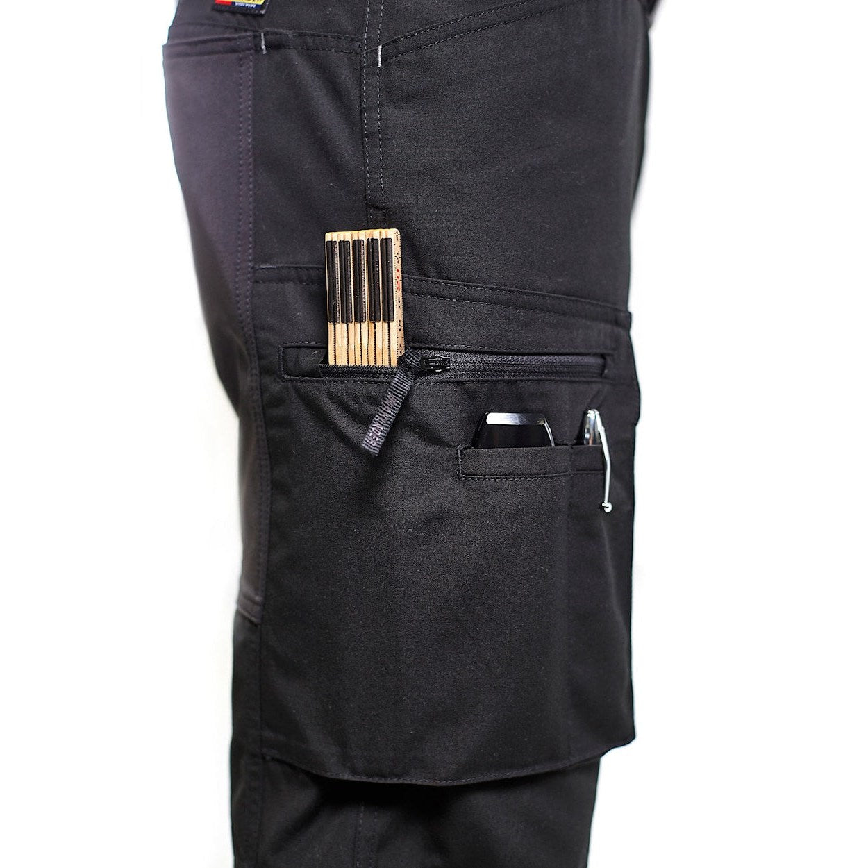 Blaklader Service Trousers with Stretch 14591845 #colour_black