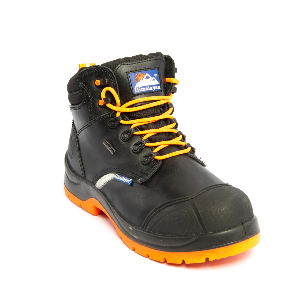 Himalayan Leather Steel Toe Cap and Midsole waterproof Reflecto Safety Boot