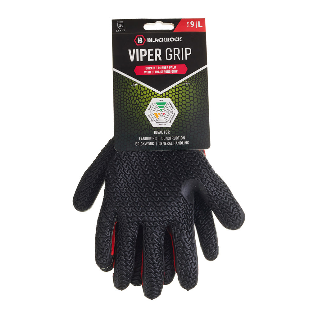 Blackrock Viper Grip Gloves Pair (carded)