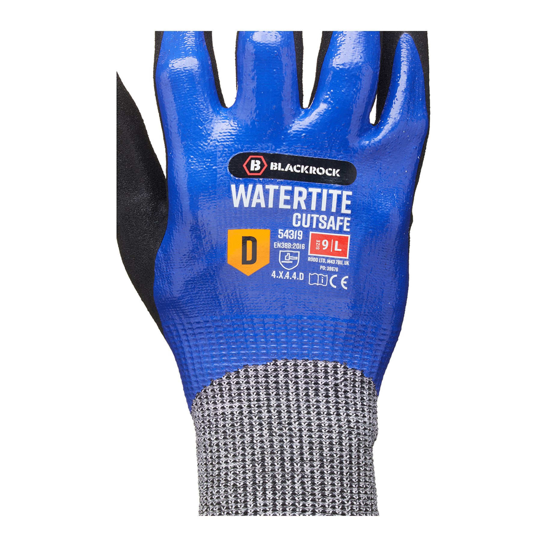 Blackrock Watertite Cutsafe Cut Level D Waterproof Gloves Pair