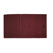Draper Tools 1/4 Sanding Sheets With Hook And Loop, 115 x 105mm, Assorted Grit (Pack Of 10)