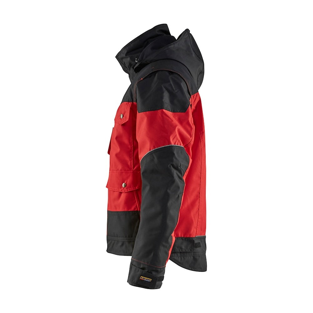 Blaklader Winter Jacket 4886 #colour_red-black
