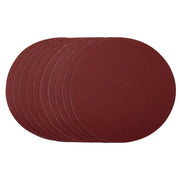 Draper Tools Sanding Discs, 180mm, Hook & Loop, 240 Grit, (Pack Of 10)