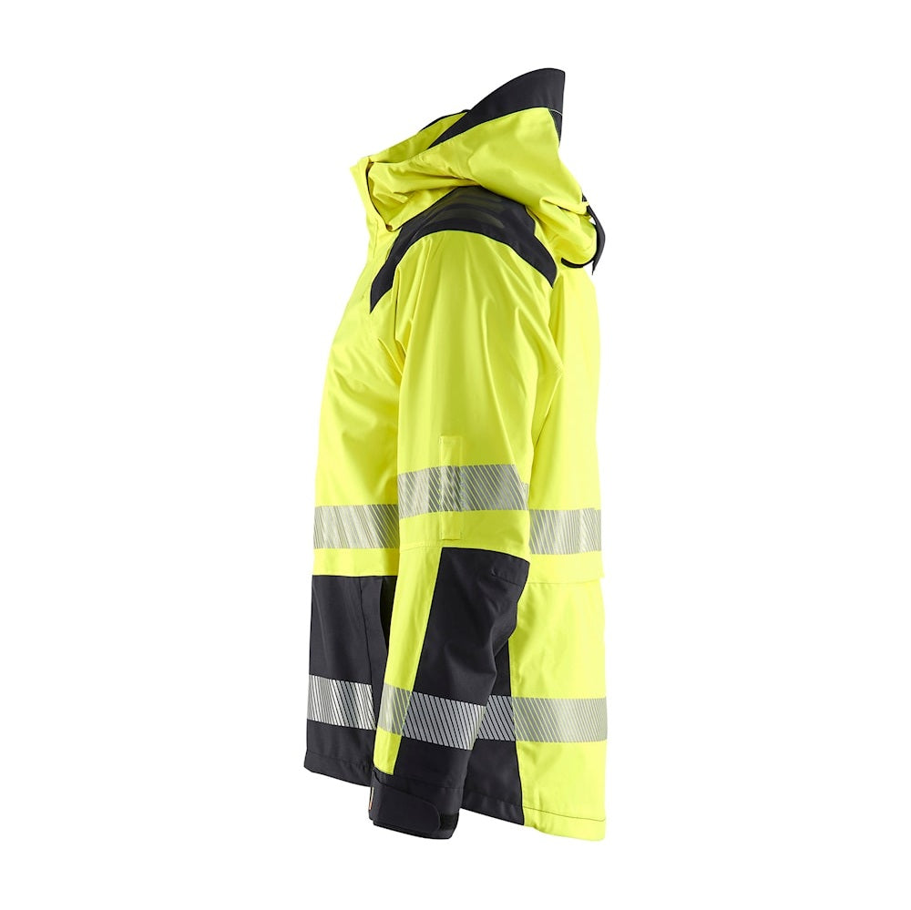 Blaklader Shell Jacket Hi-Vis 4435 #colour_hi-vis-yellow-black