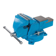 Silverline Workshop Vice Swivel Base - Jaw Capacity 120mm/8kg
