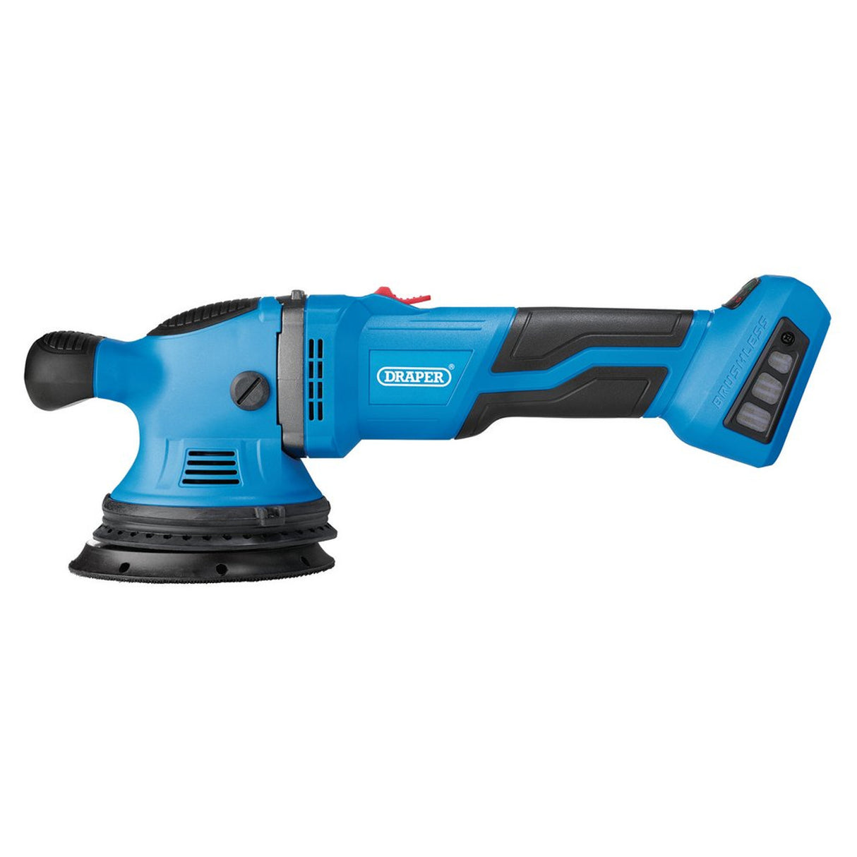 Draper Tools D20 20V Brushless Random Orbit Polisher, 125mm (Sold Bare)