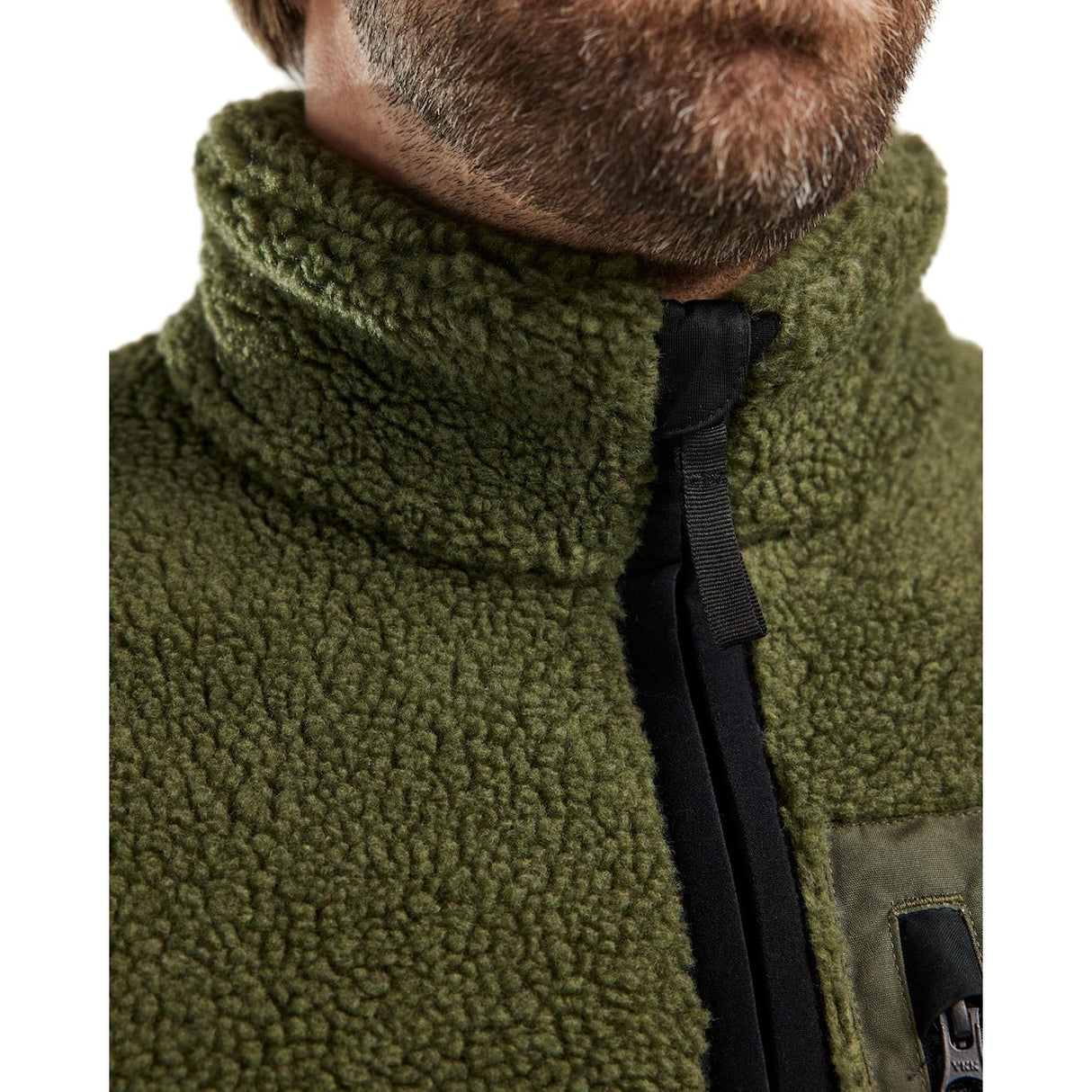 Blaklader Pile Vest 3820 #colour_autumn-green