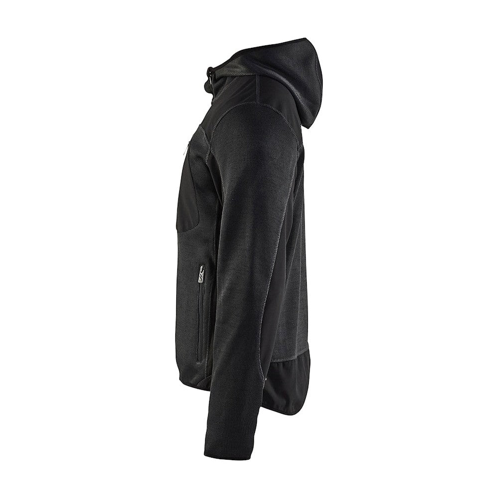 Blaklader Knitted Jacket 4930 #colour_dark-grey-black