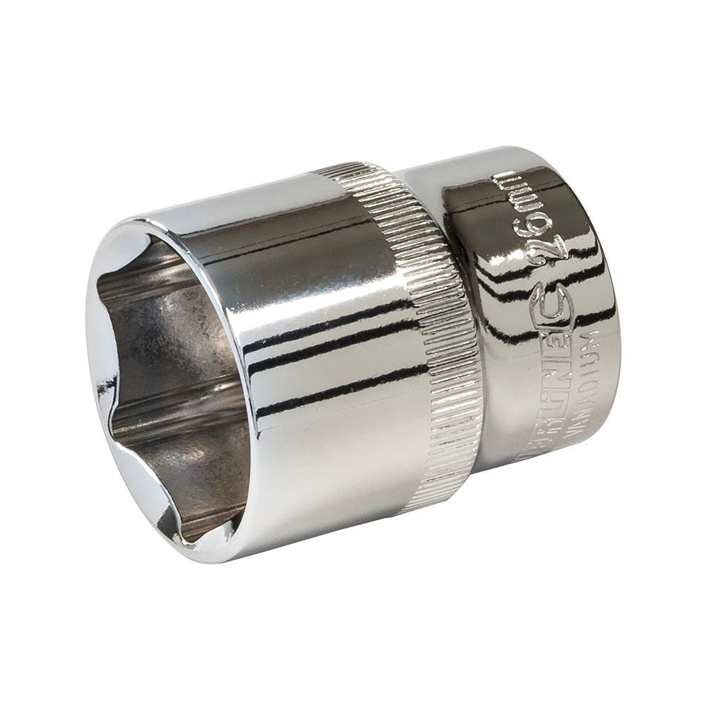 Silverline Socket 1/2" Drive 6pt Metric