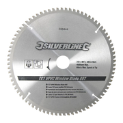 Silverline TCT uPVC Window Blade 80T