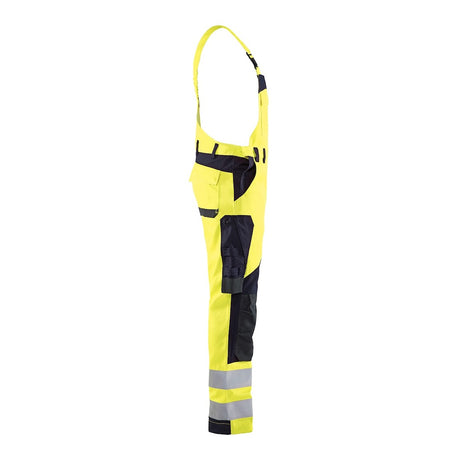Blaklader Multinorm Inherent Bib 2889 #colour_hi-vis-yellow-navy-blue