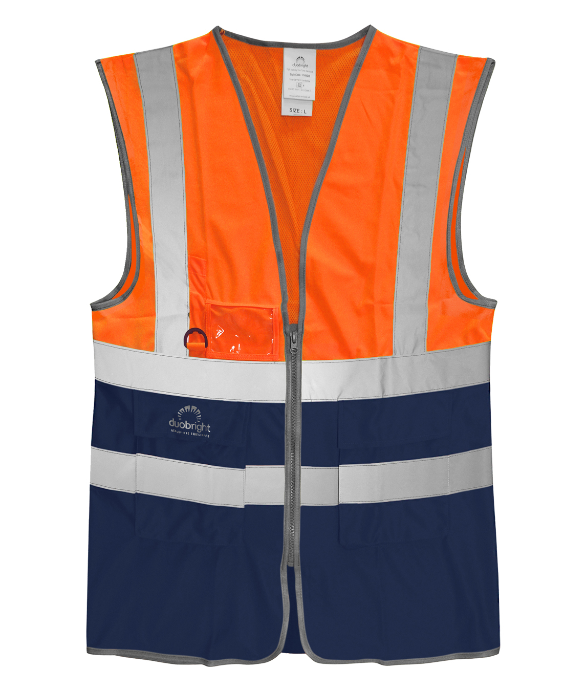 Orbit International Dhow: Hi-Vis Two Tone Waistcoat