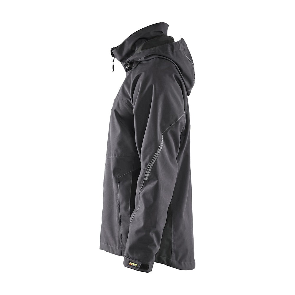 Blaklader Lightweight Lined Functional Jacket 4890 #colour_mid-grey-black