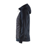 Blaklader Women's Hybrid Sweater 3464 #colour_dark-navy-black