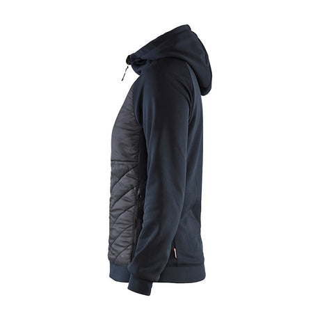 Blaklader Women's Hybrid Sweater 3464 #colour_dark-navy-black