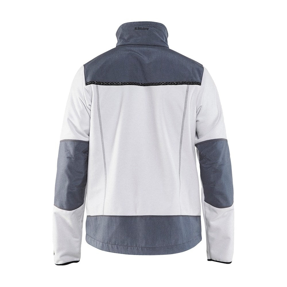 Blaklader Windproof Fleece Jacket 4955 #colour_white-grey
