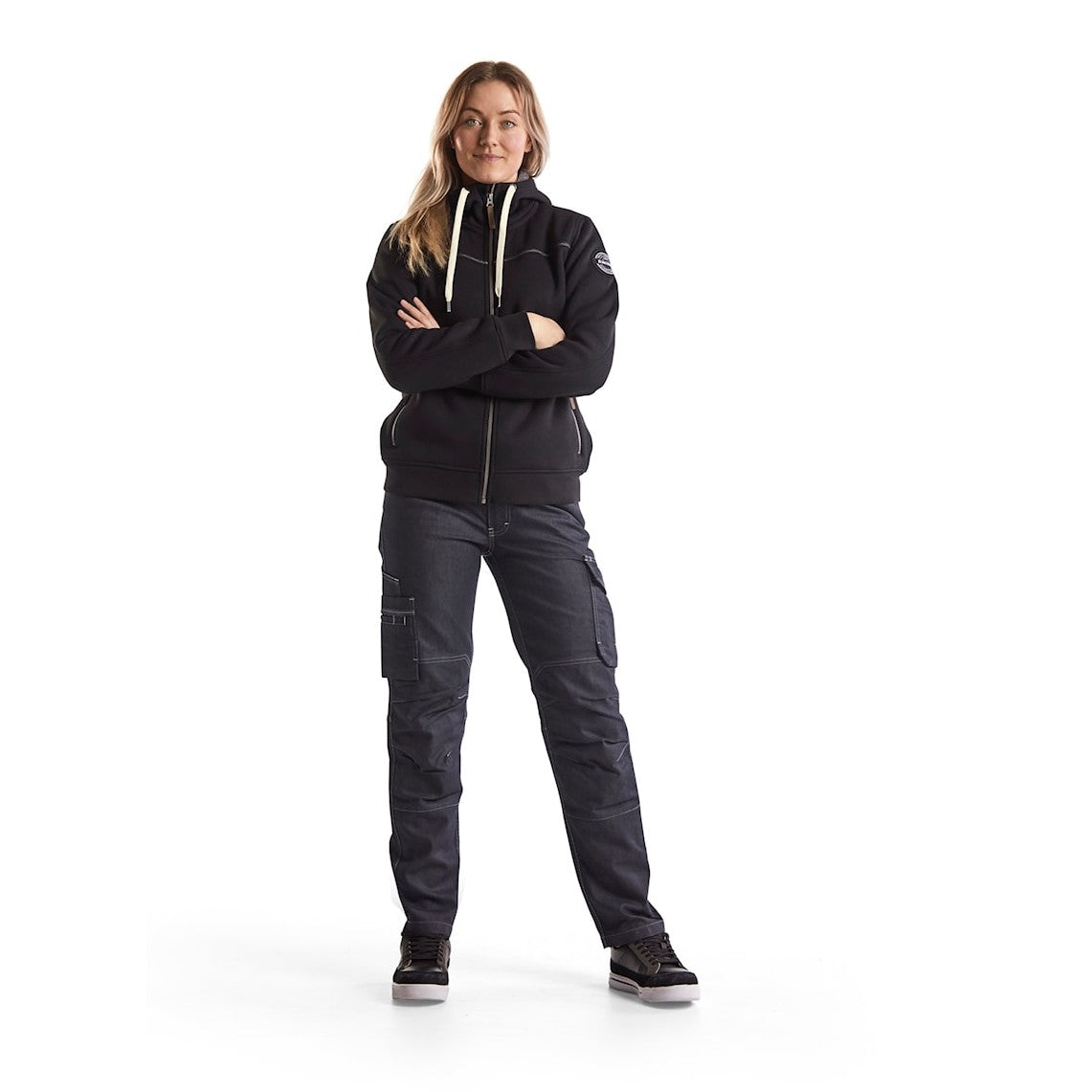 Blaklader Women's Hoodie 4974 #colour_black