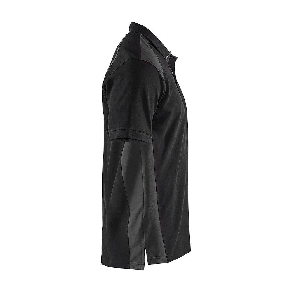 Blaklader Polo Shirt 3324 #colour_black-dark-grey