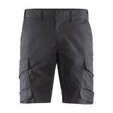 Blaklader Industry Shorts Stretch 1446 #colour_mid-grey-black